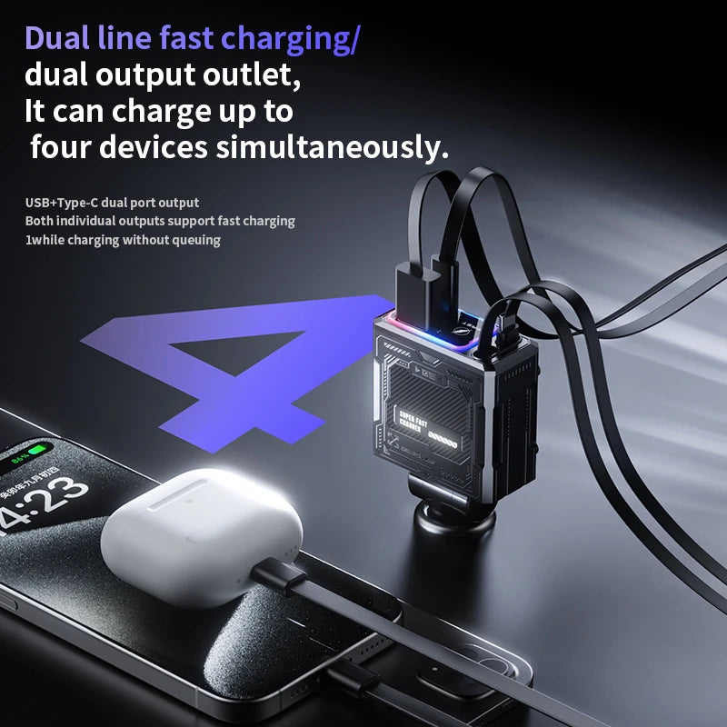 Rapido 4 in 1 Fast Charger